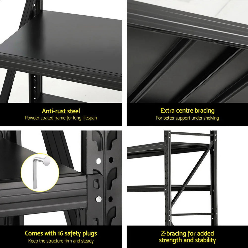 Giantz 2.4Mx2M Warehouse Shelving Garage Rack - Tools >