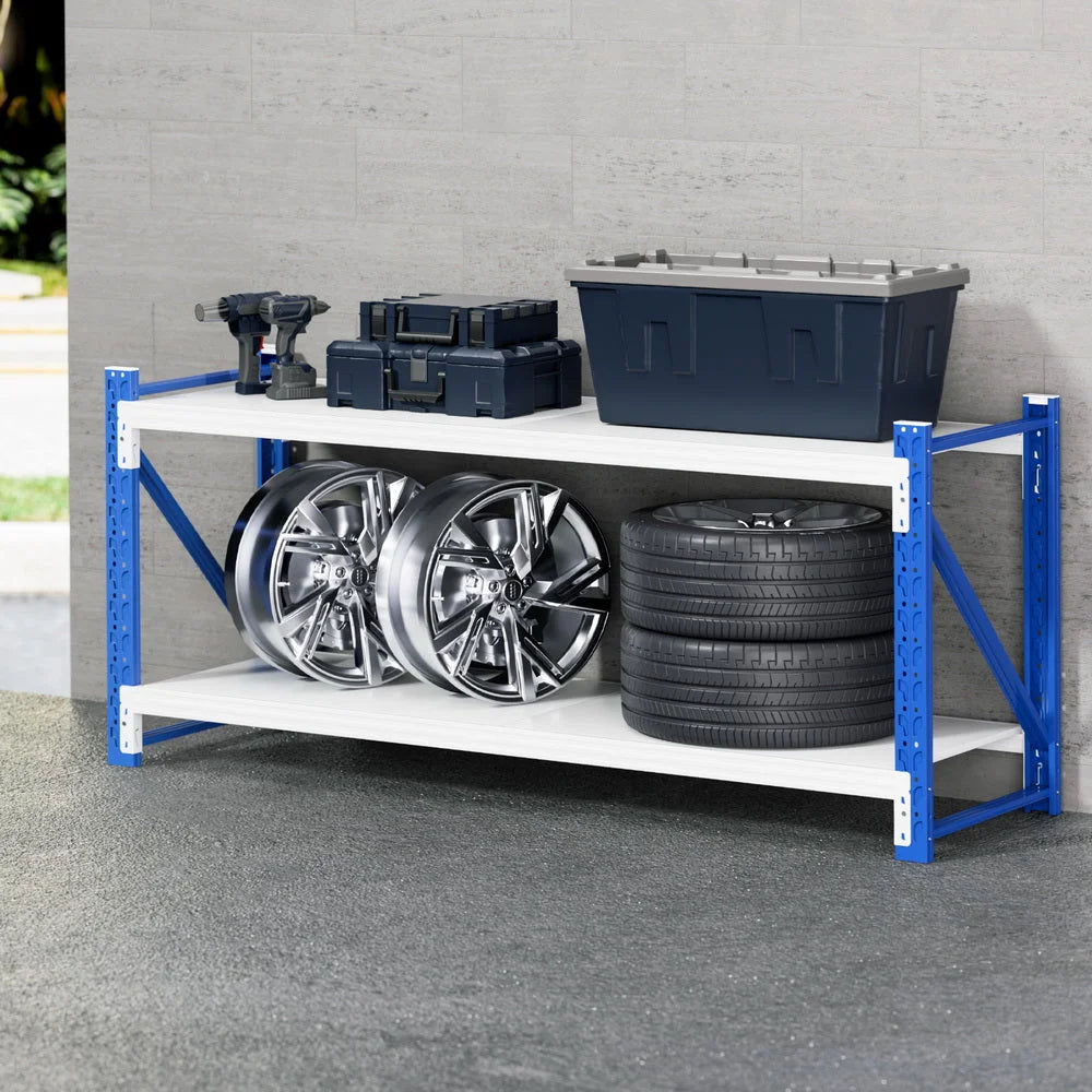 Giantz 2Mx0.9M Warehouse Shelving Garage Rack - Tools >