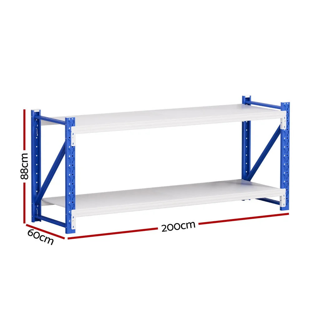 Giantz 2Mx0.9M Warehouse Shelving Garage Rack - Tools >