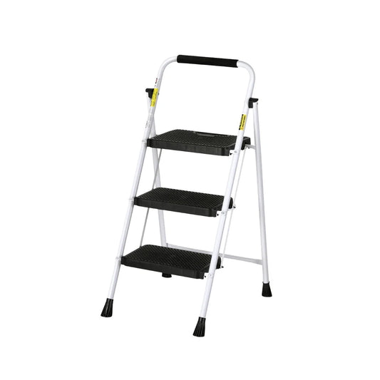 3 Step Ladder Multi Purpose Folding Steel Light