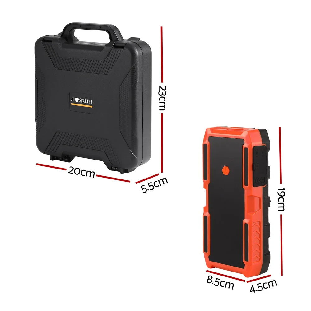 Giantz 3000A Portable Car Jump Starter 12V Lithium Battery