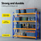 8m garage shelving rack with warehouse rack shelves and cross braces