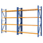 Metal 4m garage shelving rack with heavy duty shelves for garage storage