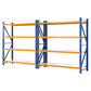 Warehouse Rack Orange Giantz 4mx2m Garage Shelving
