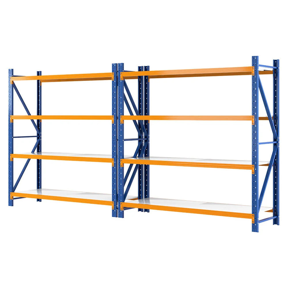 Giantz 4Mx2M Garage Shelving Warehouse Rack Orange - Tools