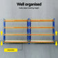 4Mx2M Garage Shelving Warehouse Rack giantz tools storage wall