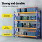 4mx2m storage rack with open shelves and sturdy frame