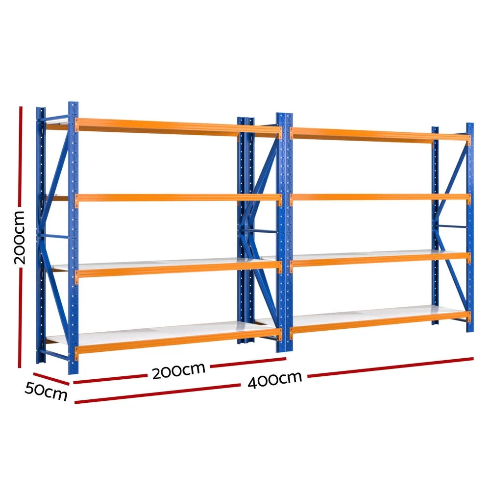 Giantz 4Mx2M Garage Shelving Warehouse Rack - Tools > Tools
