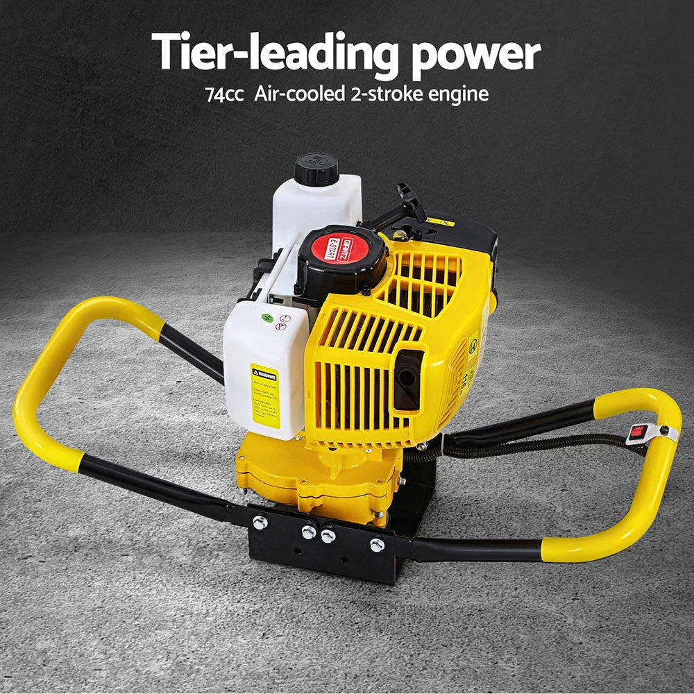 Giantz 74CC Post Hole Digger Petrol Motor Drill Extension