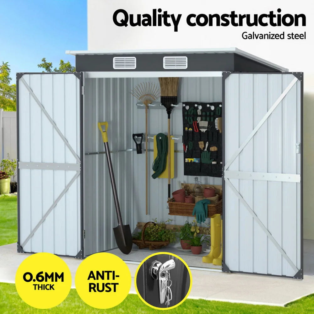 Giantz Garden Shed 1.62x1M Outdoor Storage Tool Workshop