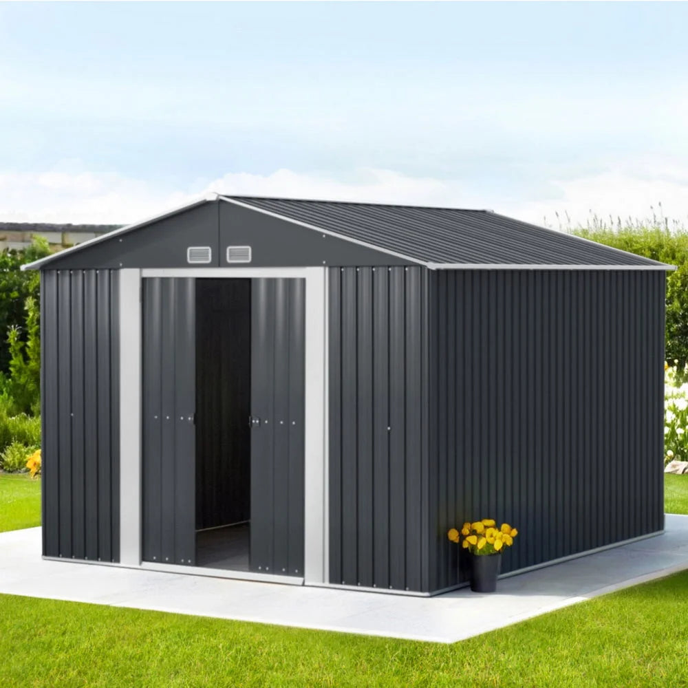 Giantz Garden Shed 3x3M Outdoor Storage Tool Workshop House