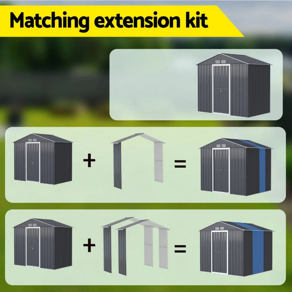 Giantz Garden Shed Extension Kit Outdoor Storage Tool Sheds