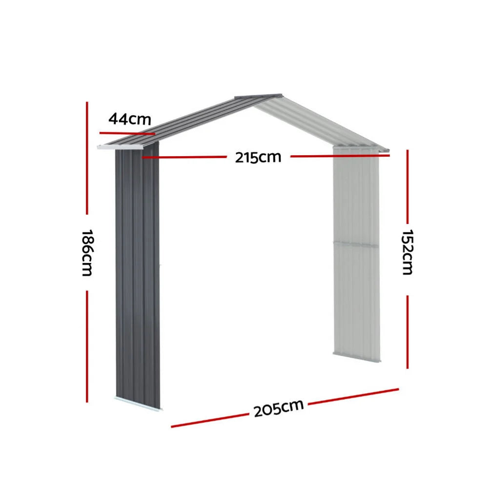 Giantz Garden Shed Extension Kit Outdoor Storage Tool Sheds