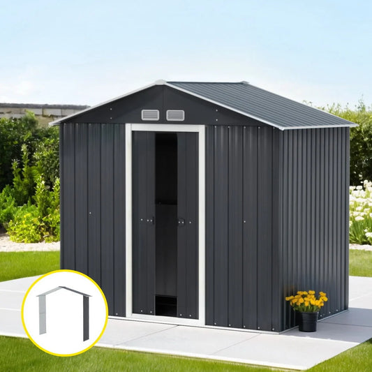 Giantz Garden Shed Outdoor Storage 2.15x1.74M Tool Workshop