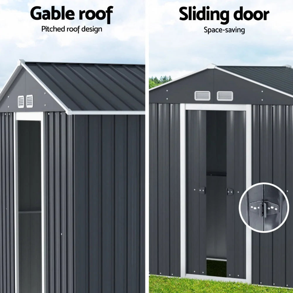 Giantz Garden Shed Outdoor Storage 2.15x1.74M Tool Workshop