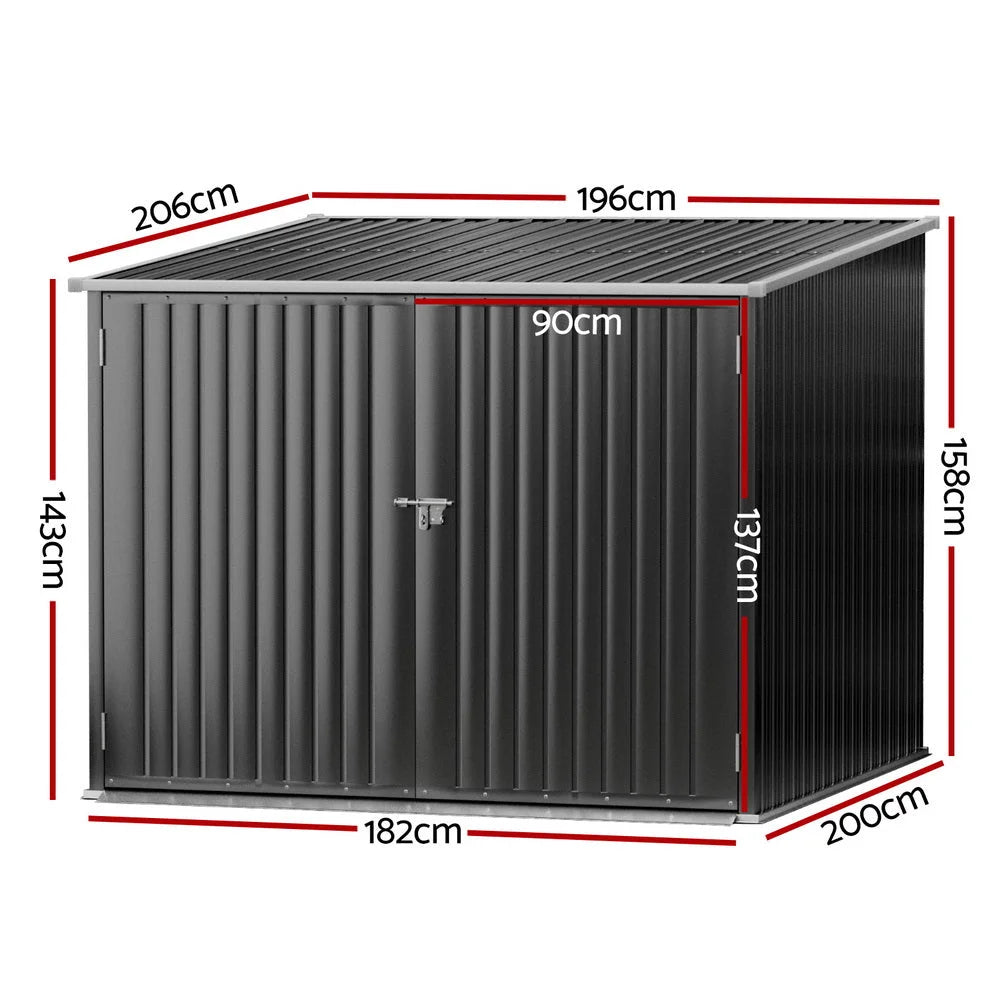 Giantz Garden Shed Sheds Outdoor Storage 2.06x1.96M Tool