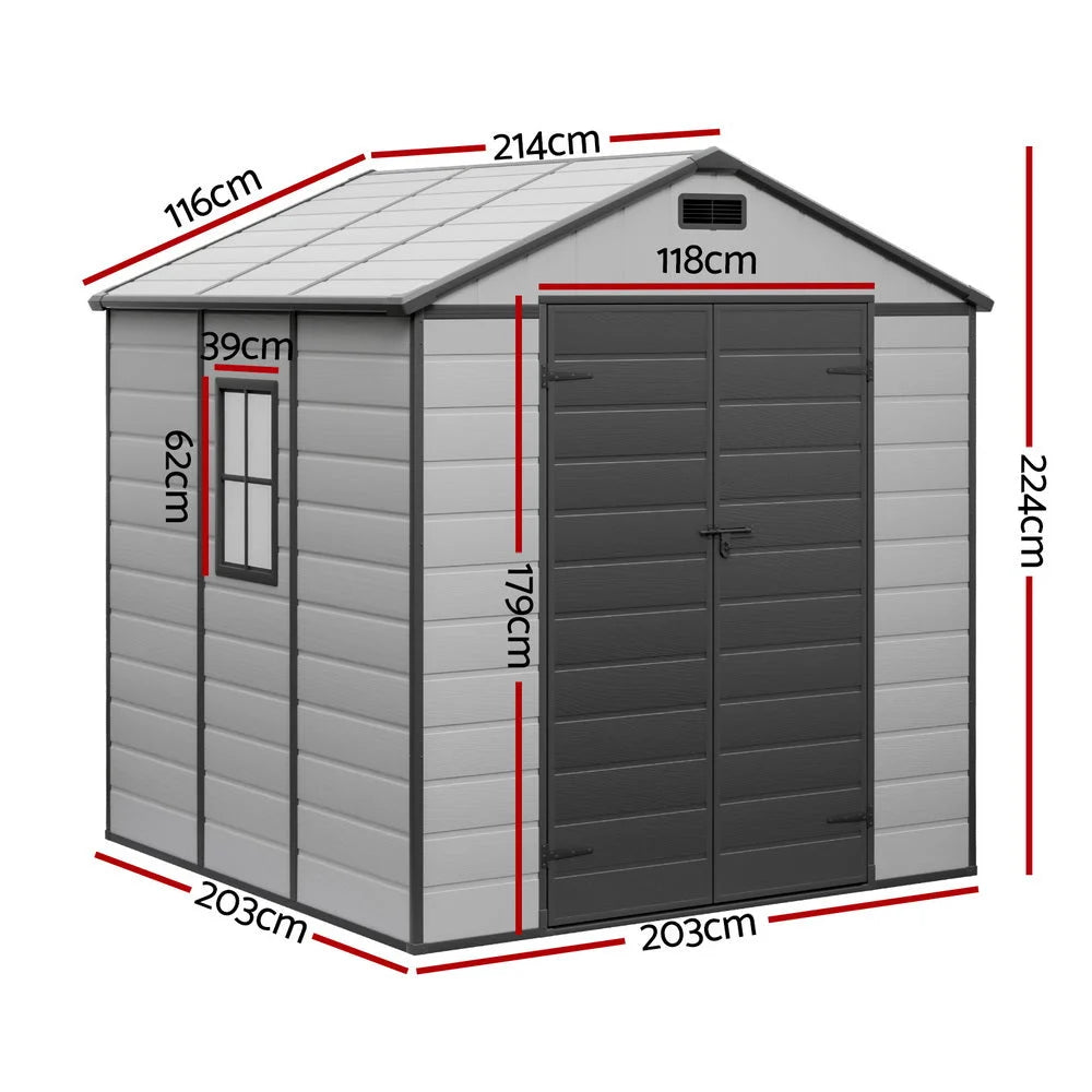 Giantz Garden Shed Sheds Outdoor Storage 2.15x2.14M Tool