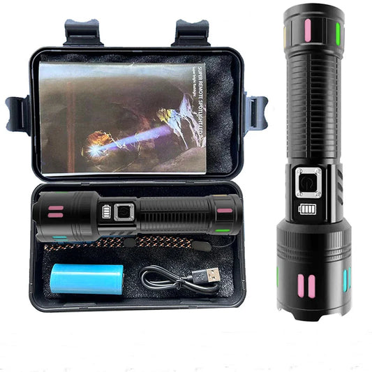 Gift Box Rechargeable High-Power Emergency Flashlight