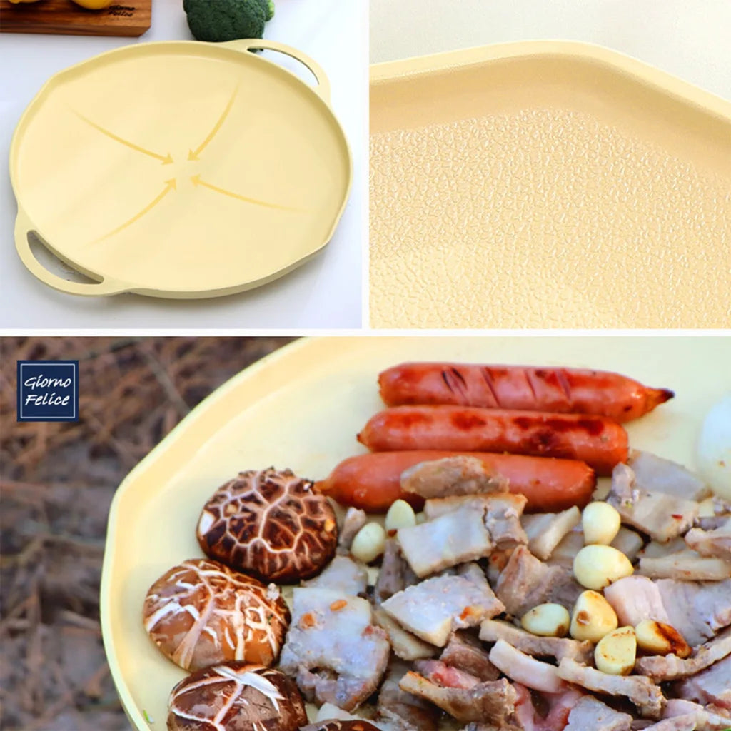 Giorno Felice IH Griddle Pan 34cm Round Ceramic Non-Stick
