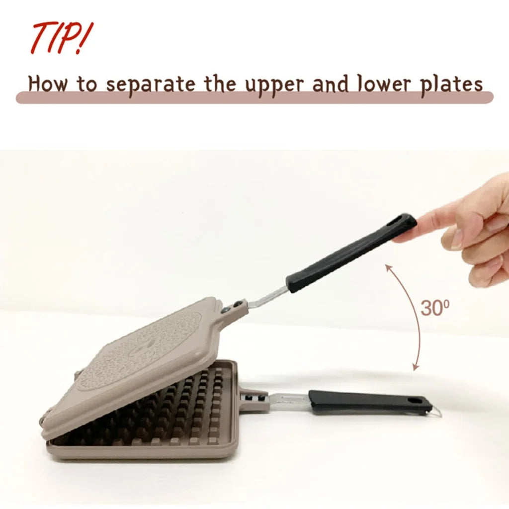 Giorno Felice IH Waffle Maker Pan Non-Stick Double-Sided