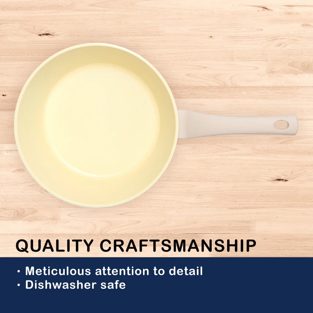 Giorno Felice IH Wok Pan 28cm Ceramic Non-Stick Stir Frypan