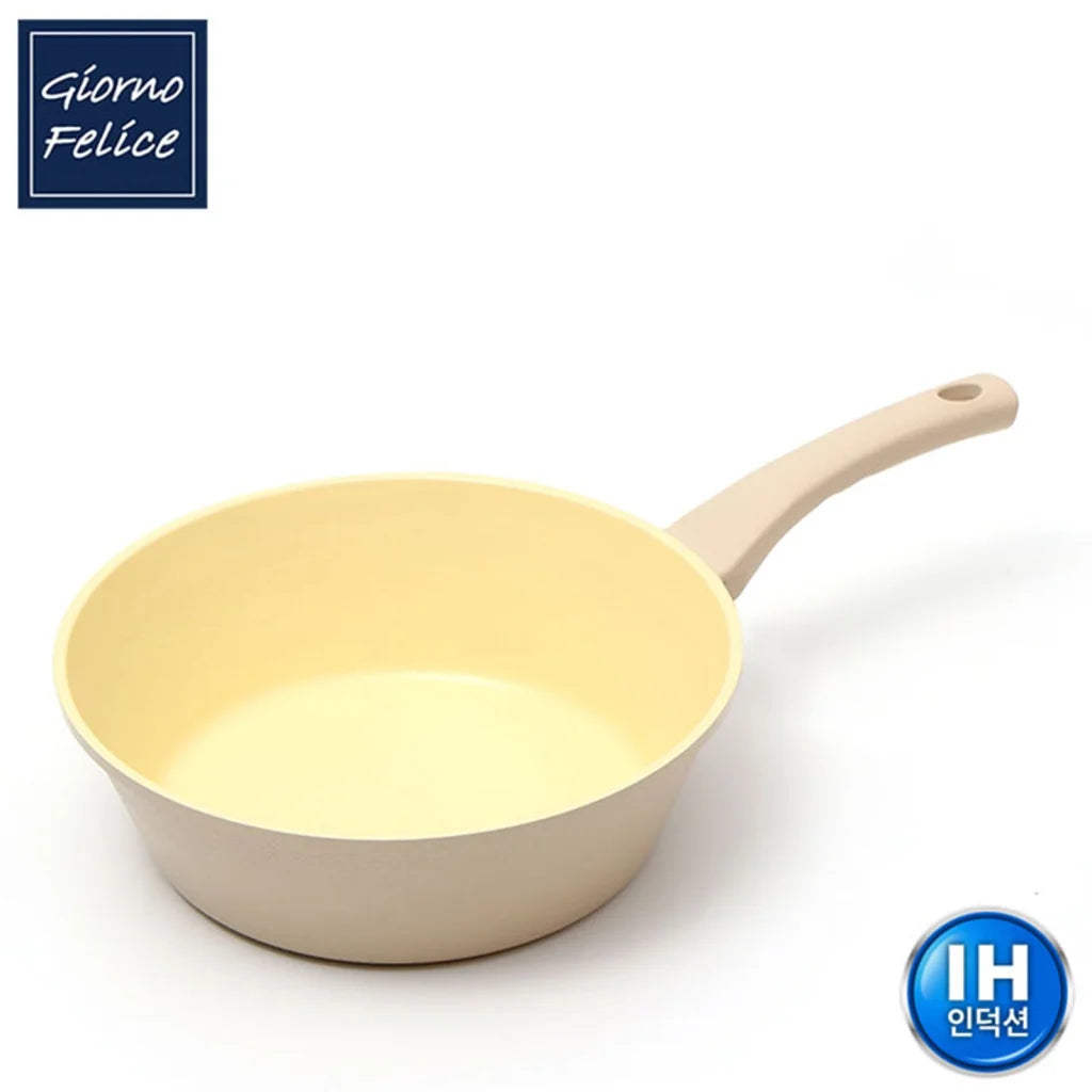 Giorno Felice IH Wok Pan 28cm Ceramic Non-Stick Stir Frypan