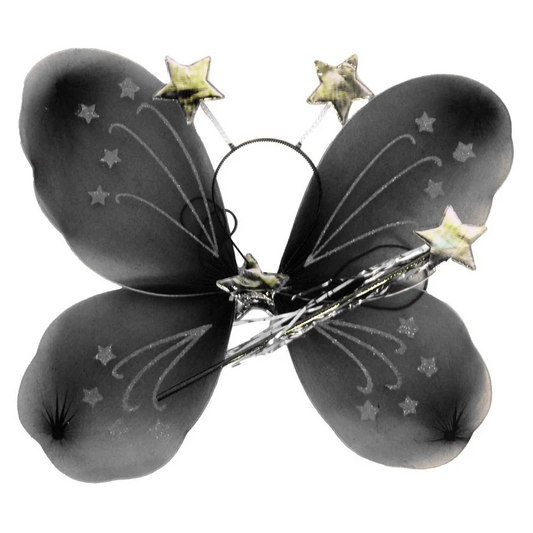 Girls Kids Angel Fairy Butterfly Wing Fancy Princess