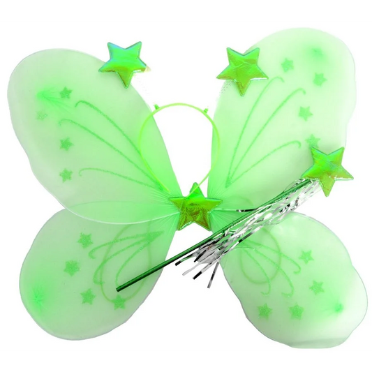 Girls Kids Angel Fairy Butterfly Wing Fancy Princess Party