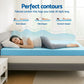 Foam 12cm mattress topper with double size foam topper shape