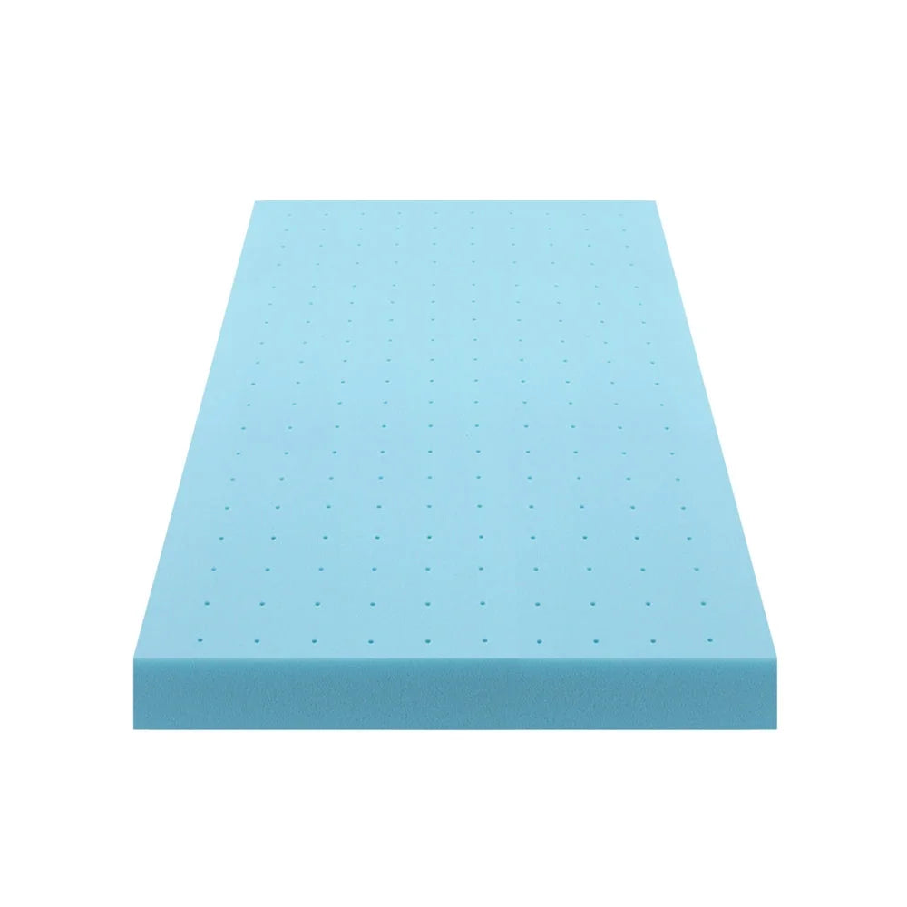 Mattress topper with foam layer for bedroom mattresses