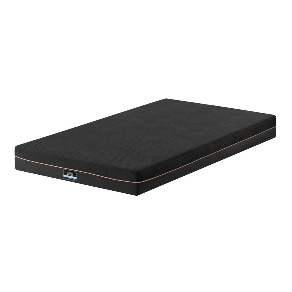 Green foam 18cm mattress with foam layer and stitched cover