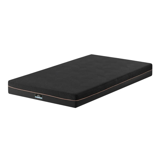 Green foam 18cm mattress with foam layer and stitched cover