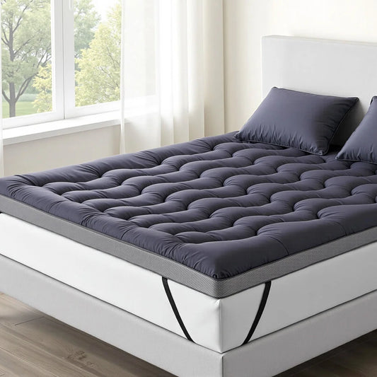 Giselle 5cm Mattress Topper Pillowtop toppers Bamboo Charcoal