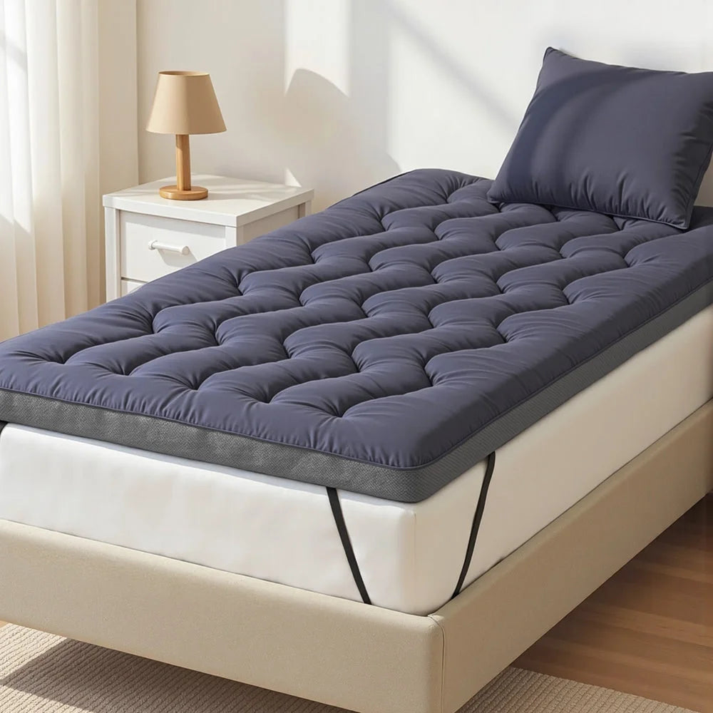 Giselle 5cm Mattress Topper Pillowtop toppers Bamboo Charcoal