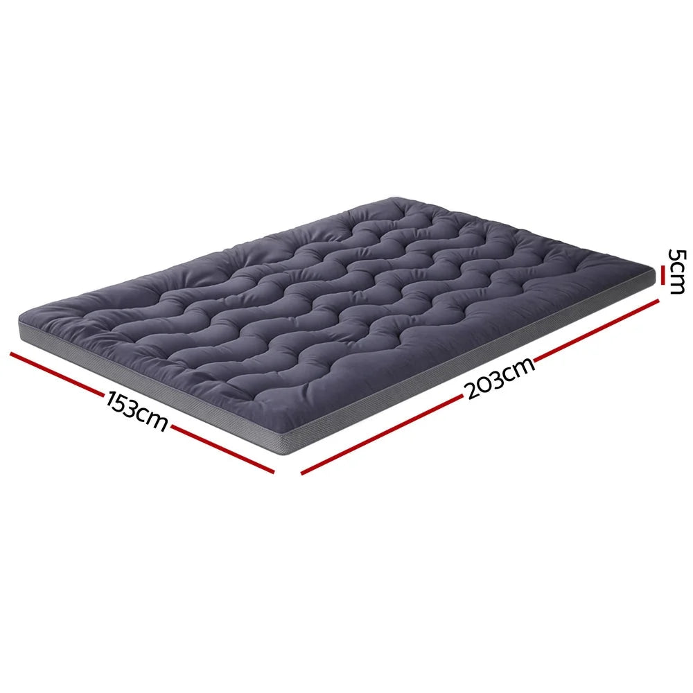 Giselle 5cm Mattress Topper Pillowtop toppers Bamboo