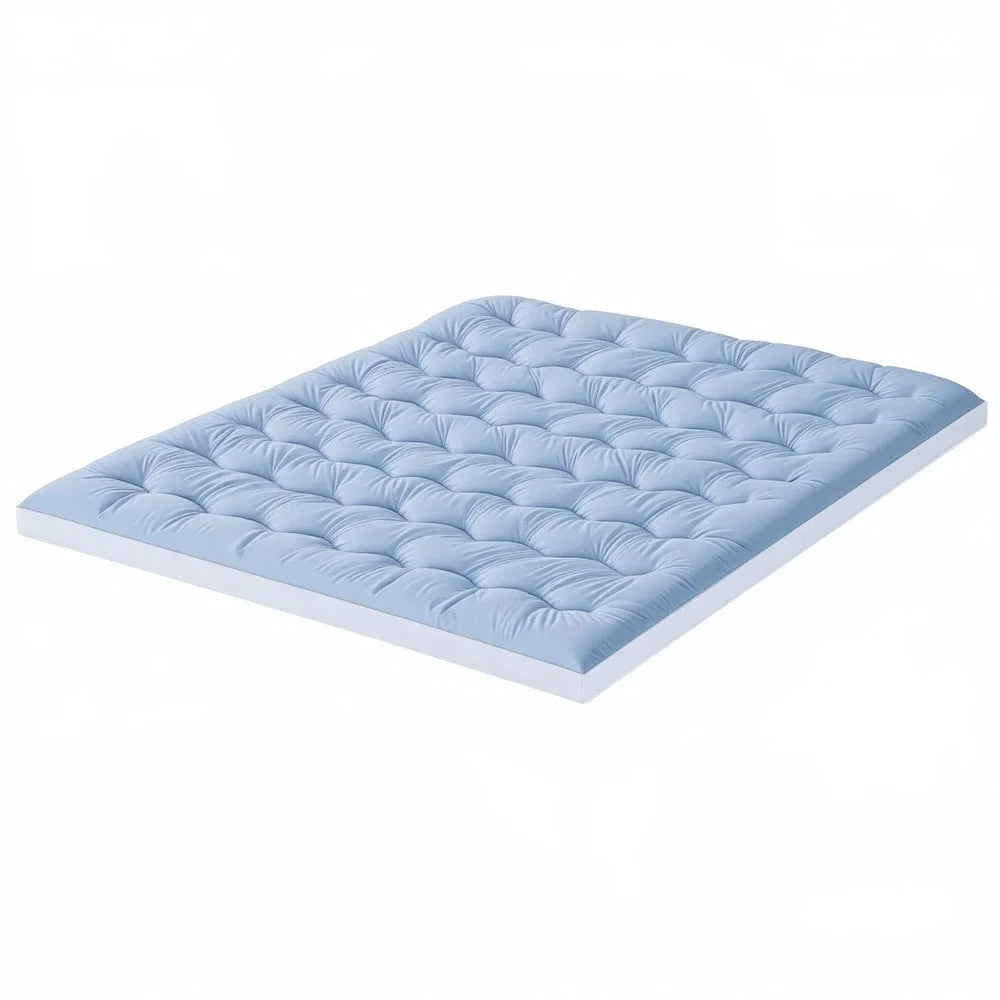 5cm mattress topper with cooling gel layer and cover texture