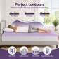 Giselle 5cm Memory Foam Mattress Topper Lavender Infused
