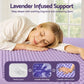 Giselle 5cm Memory Foam Mattress Topper Lavender Infused