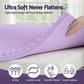 Giselle 5cm Memory Foam Mattress Topper Lavender Infused