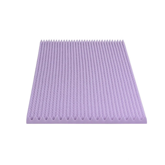 Giselle 5cm Memory Foam Mattress Topper Lavender Infused