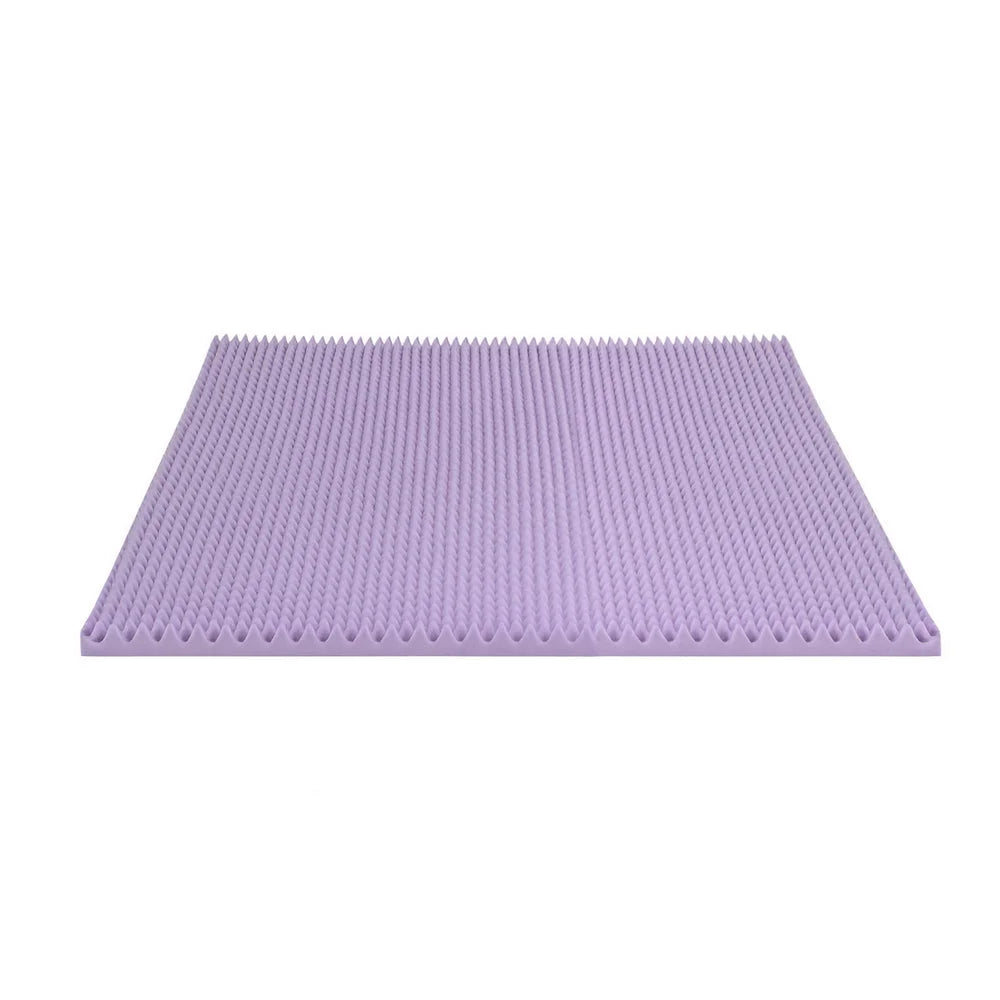 Giselle 5cm Memory Foam Mattress Topper Lavender Infused