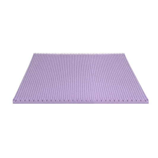 Giselle 5cm Memory Foam Mattress Topper Lavender Infused