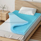 Giselle 8cm Memory Foam Mattress Topper Gel Egg Crate Foam