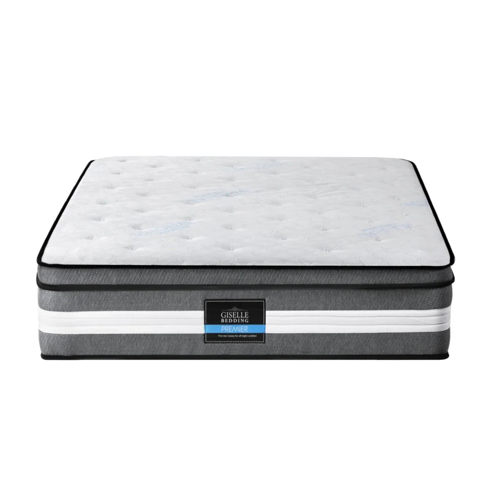 30cm Mattress Gel Foam Pocket Spring King Single giselle