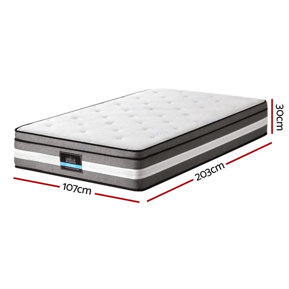 30cm Mattress Gel Foam Pocket Spring
