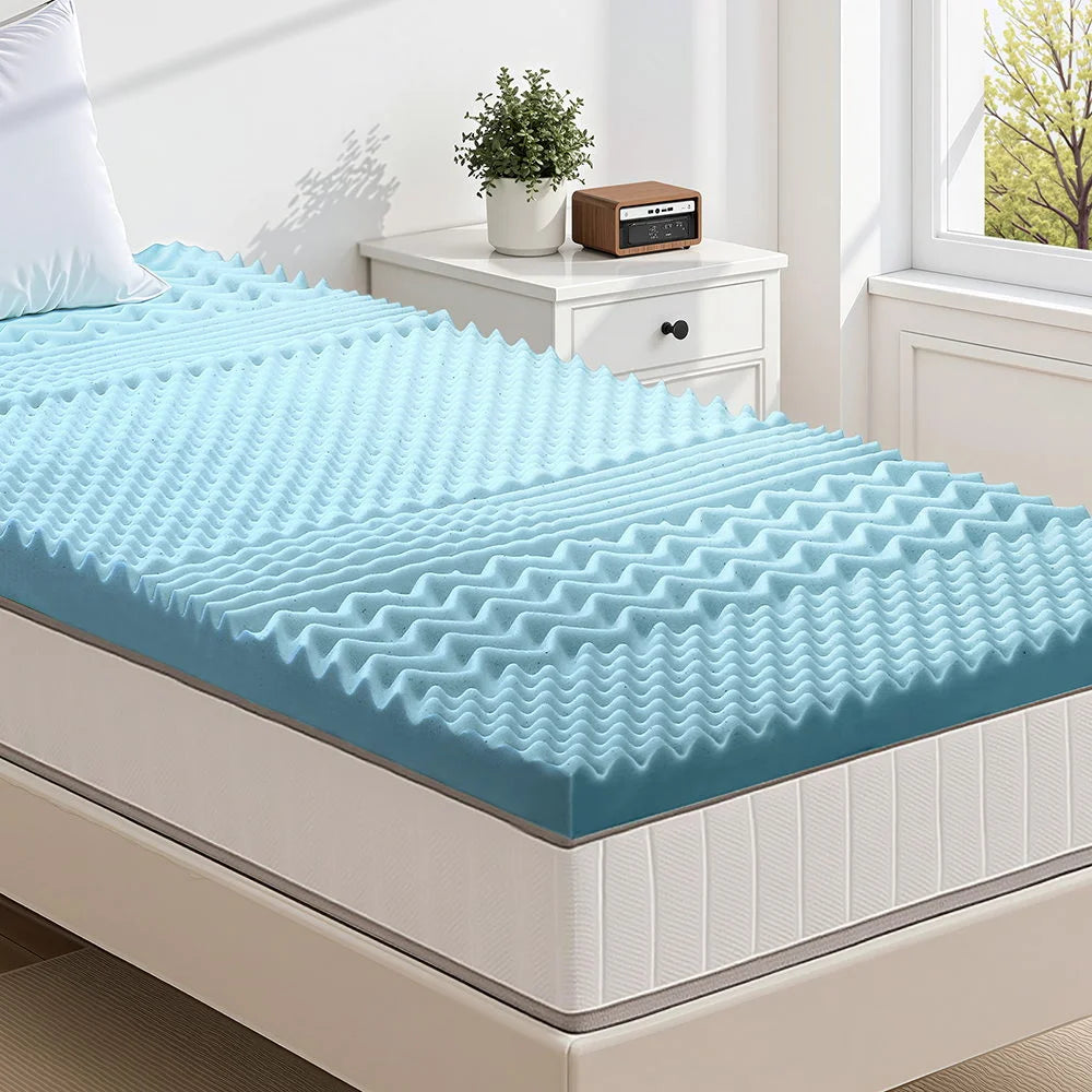 Giselle Bedding 5cm Memory Foam Mattress Topper 7-Zone King