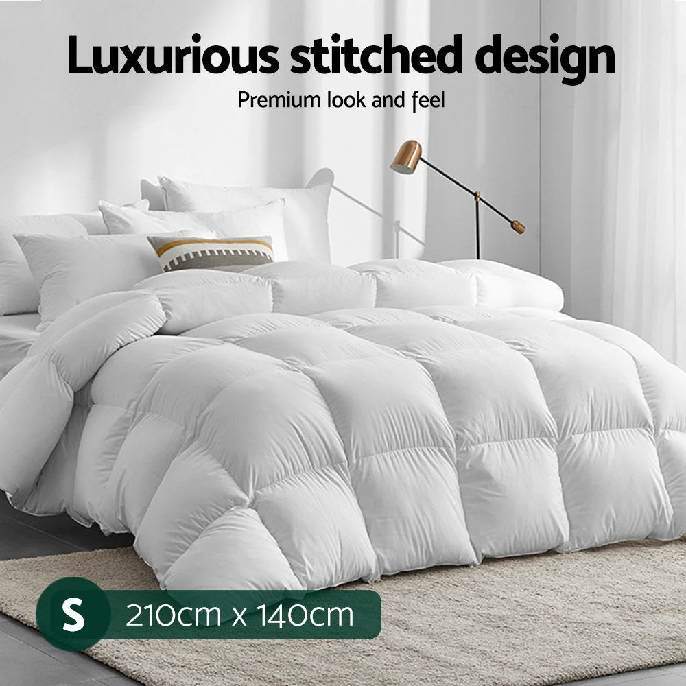 Bedding duck down with feather quilt duvet doona