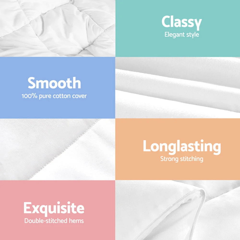 800GSM Goose Down Feather Quilt Winter