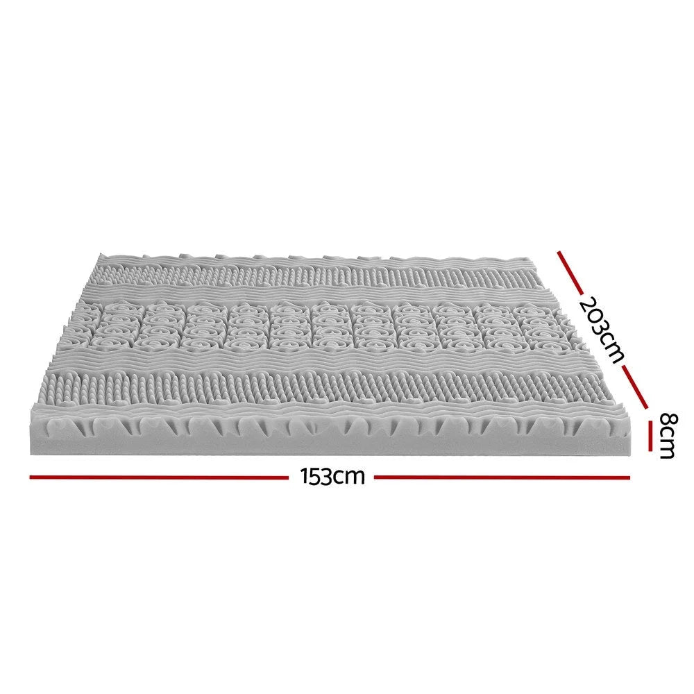 8cm Memory Foam Mattress Topper 7