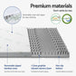 Giselle Bedding 8cm Memory Foam Mattress Topper 7-Zone
